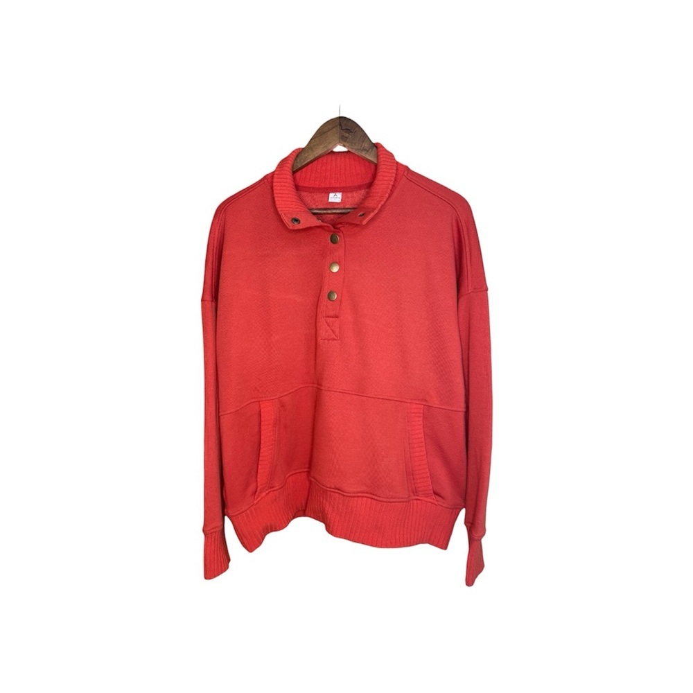 Women’s Anrabess Red Pullover Shirt